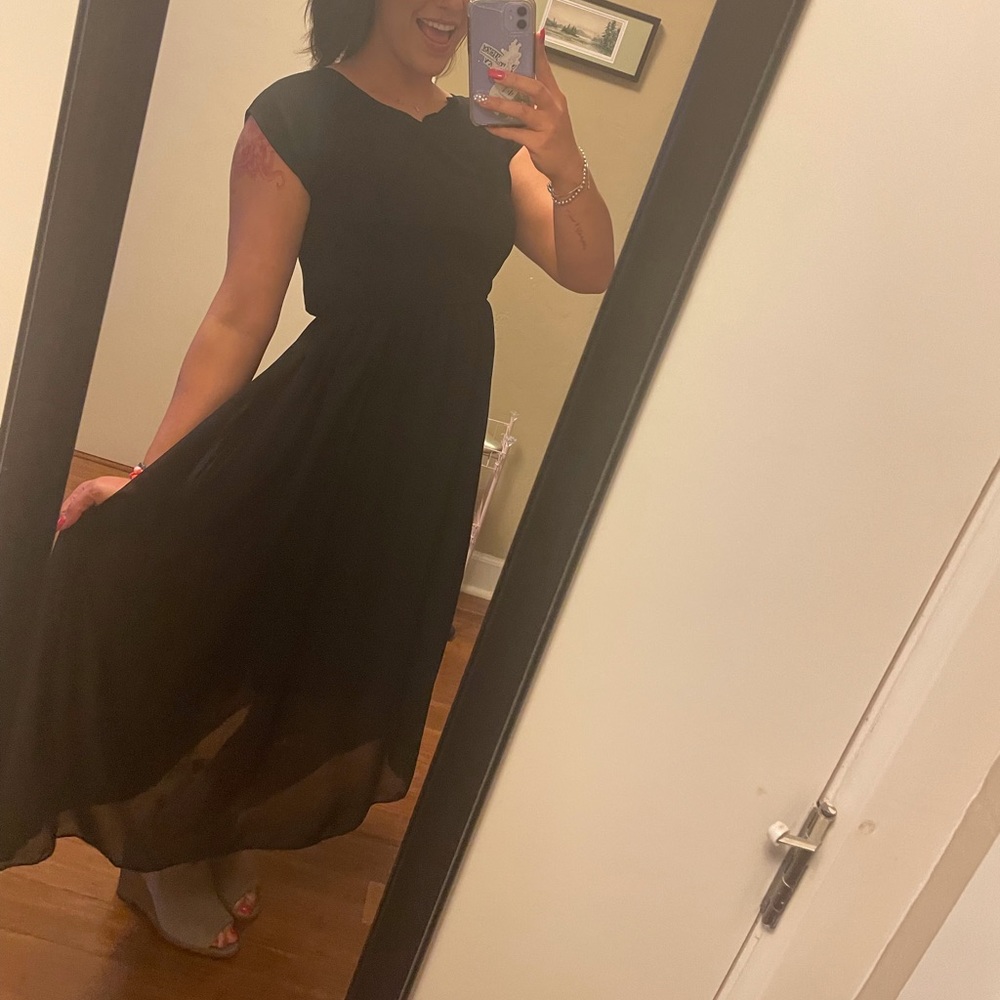 Black Peacock Maxi